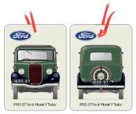 Ford Model Y Tudor 1932-37 Air Freshener